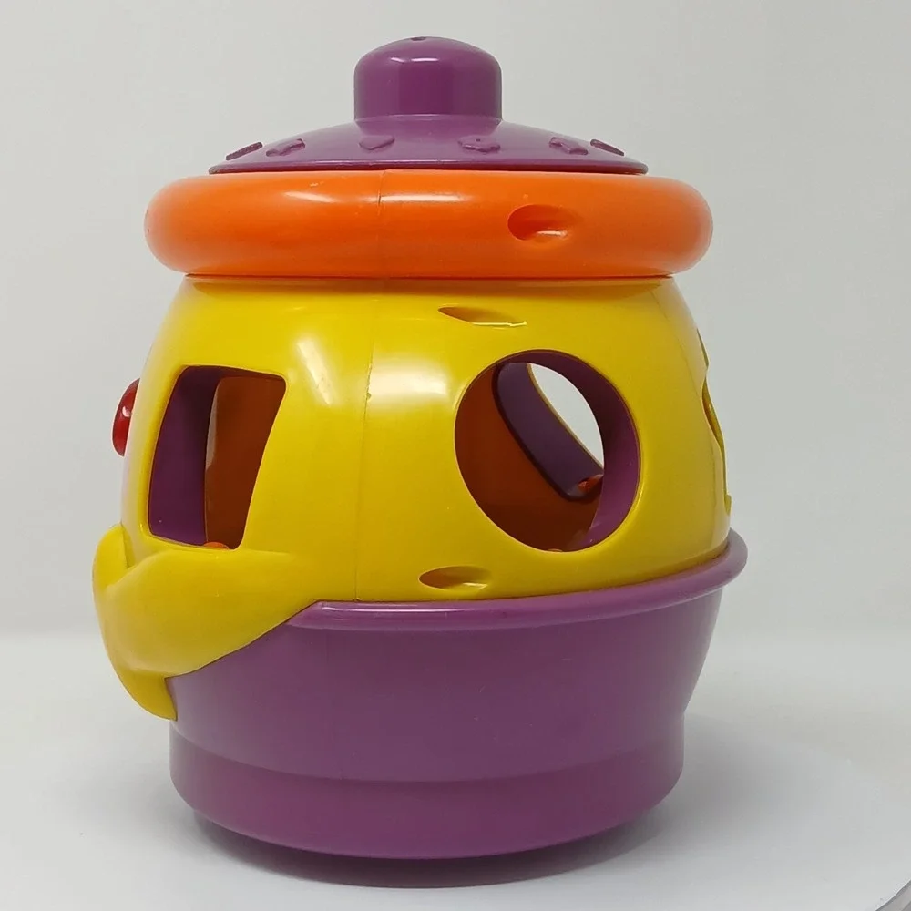 Works-Fisher Price Laugh & Learn Cookie Jar Shape Surprise 2005 Vintage Complete